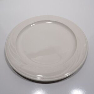 Syracuse China White Dinner Plate Classic Design Durable